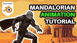 Creating an Epic Mandalorian [IDLE] Animation - Blender Animation Tutorial