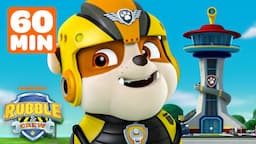 Rubble's EPIC Lookout Tower Rescues w/ PAW Patrol Chase & Skye | Compilation | Rubble & Crew