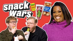 Rob Beckett, Alison Hammond & Josh Widdicombe Rate US and British Food  | Snack Wars