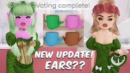 NEW EARS? ROBLOX DRESS TO IMPRESS UPDATE! | PearlLilac