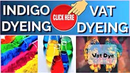 Denim Indigo & Vat Dyeing Process | Read Disclaimer statement in description of this YouTube video