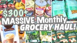 🛒$300+ HUGE MONTHLY GROCERY HAUL AUSTRALIA | LARGE GROCERY HAUL | BIG GROCERY HAUL SHOP WITH ME!