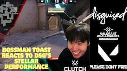 Bossman  Toast Witness a Stellar DSG Clutch Performance vs PDF Valorant Challengers