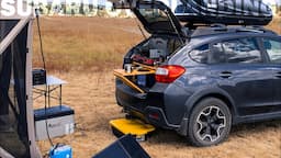 My OVERLANDING SUBARU CROSSTREK Setup (How A Pro Photographer/YouTuber Travels Off-Grid)