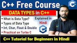 Data types in C++ | C++ Tutorial  For Beginners  | C++ Tutorial #cpp