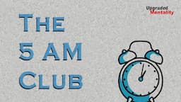 THE 5AM CLUB by Robin Sharma – Animated Book Summary