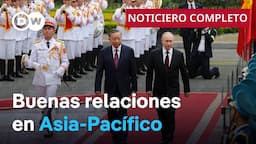 🔴 DW Noticias del 20 de junio: Putin busca reforzar vínculos en Asia-Pacífico [Noticiero completo]