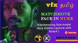 Face tracking with nuke | Easy steps for motion capture | without track points #CGKalvi