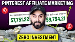 Pinterest Affiliate Marketing 2024 | Earn Money from Affiliate Marketing Tutorial