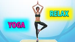 20 MIN YOGA AT HOME - RELAX AND BREATHE