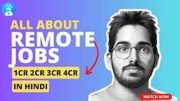 All about Remote Jobs in Hindi