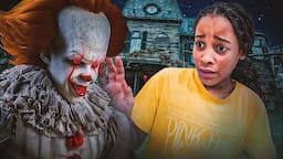 Cali BARELY ESCAPES Pennywise Mansion!!