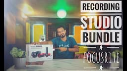 Recording Studio bundle in 20k |  Focusrite Solo Studio | Home studio recording | Malayalam