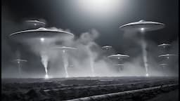 April 24th 2024 Ufo's Lands below the trees & Ufo's Launching from low in the Sky LIVE Infrared