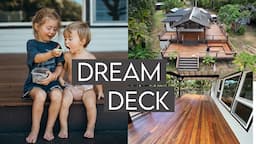 Dream Hawaii Home Deck update + gardening with our vegan fam