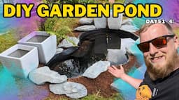 Garden Goldfish pond. My BIGGEST project yet. Removal, Placement, Electrics and more! (Part 1)