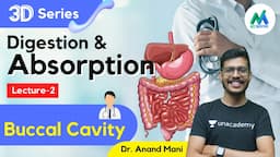 L2: Buccal Cavity | Digestion & Absorption in 3D | NEET Biology | NEET UG | Dr. Anand Mani