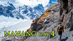 Hiking to Sacred Milarepa Cave and Bhraka Village in Nepal | Day - 4 of Manang Travel