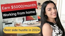 My side hustle update! Work from home and earn $5000 per month