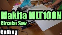 Makita MLT100N circular saw (Cutting)