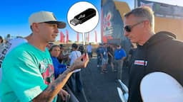 I Surprised Tony Hawk With A Secret Flash Drive...