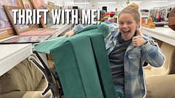 Thrift with Me for New Home Furniture | VISITING 10 THRIFT STORES