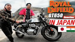 Japanese Riders reacts to GT 650 II Indian in Japan II