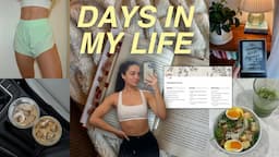 WEEKLY VLOG: affordable activewear, healthy lunch ideas, weekly notion planner, no-makeup makeup