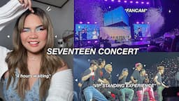 seeing SEVENTEEN up close for the first time! (concert experience)