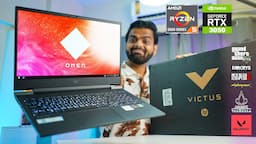 Best Gaming Laptop Under 70000: Video Editing  | AMD Ryzen 5 5600H ⚡ HP Victus 16 Review 🔥