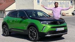 This Is A Bright Green Euro EV! Taking The Opel Mokka-e For A Drive In The German Countryside