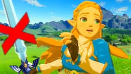 We Played through BotW as ZELDA with NO SWORDS