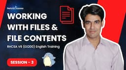 Session - 3 | Working With Files, File Contents, File Tree, Shell Expansion, Commands & Arguments