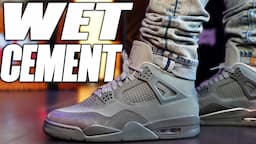 AIR JORDAN 4 SE " WET CEMENT " " PARIS OLYMPICS " REVIEW AND ON FOOT