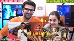 Pakistani Couple Reacts To Inside India’s Most Luxurious Train | ₹20lakh Ka Room | Maharajas Express