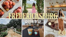 first time in TX wine country 🍷✨ girls trip to Fredericksburg! cafes, wineries, & Noah Kahan concert