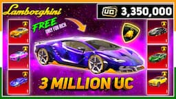 FREE LAMBORGHINI ONLY FOR RICH PEOPLE | LAMBORGHINI CRATE OPENING | 3 MILLION UC | FREE CENTENARIO