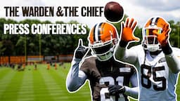 Denzel Ward & David Njoku | Press Conference