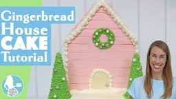 Gingerbread House Cake