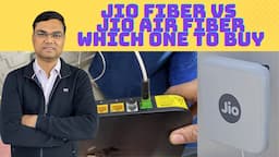 Jio AirFiber vs Jio Fiber - In depth comparision | which is best to buy | 550+ Live TV Channels