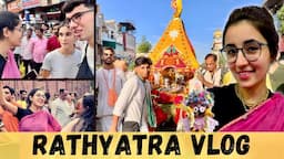 VLOG💥 Spain से आए Visitors ने ये क्या कहा⁉️ || ISKCON CHIPPIWARA Jagannath Rathyatra 2024