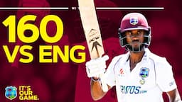 Leading From The Front | Kraigg Brathwaite Hits 160 | West Indies v England