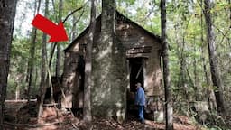 SO CREEPY WE RAN! Mysterious Abandoned House Found In The Woods Of Georgia!