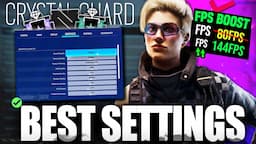 Best SETTINGS for High FPS & High Visibility With Low Input Lag in Rainbow Six Siege High Calibre