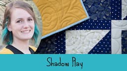 Shadow Play Quilt - 3-Yard Quilt from Fabric Cafe