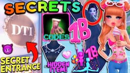 SECRETS In The Dress To Impress SUMMER UPDATE! *Codes, Hidden Items & Locations!* | ROBLOX