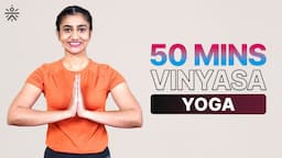 50 Mins Vinyasa Yoga | Vinyasa  Yoga for Beginners | Yoga At Home | Yoga Routine| @cult.official