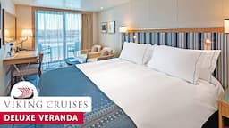 Viking Ocean | Deluxe Veranda Stateroom Walkthrough Tour & Review 4K | Viking Ocean Cruises