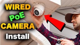 How To Install A PoE Camera System - ONWOTE 4K WIRED SYSTEM Step-By-Step