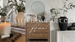 Curated Home Decor Haul | Vintage Finds | Home Decor 2024